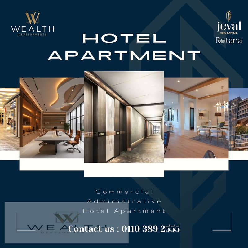 An excellent investment opportunity(your hotel unit with five-star international management)and profits of up to 30% -Own your unit,finished,furnished 5