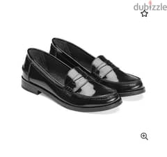 جزمة جلد طبيعي فورمل ڤيرني AS NEW Genuine Leather Shoes - Size 38)