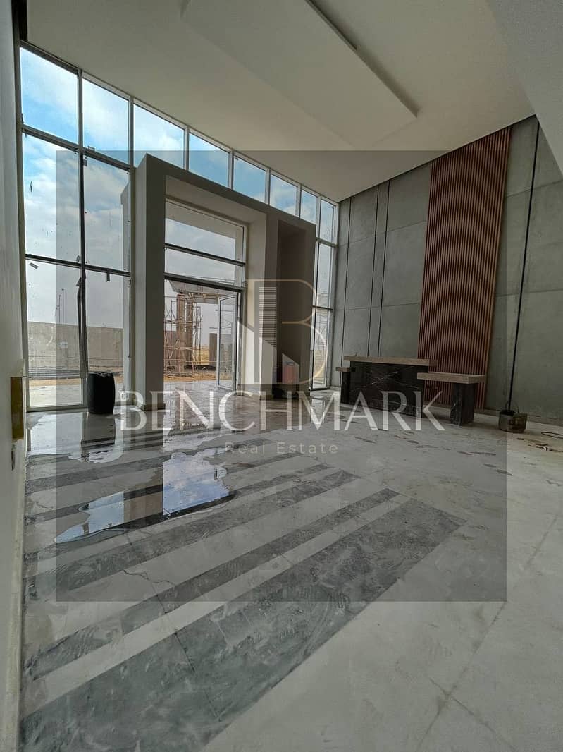 Penthouse corner apartment for sale, 4 rooms, in Hab Town Hassan Allam Compound Mostakbal City New Cairo, on Mohammed Bin Zayed Axis, next to Madinaty 3