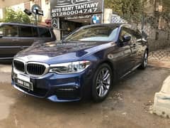 BMW 530 M sport حالة الزيروفابريقة بالكامل صيانة التوكيل بالكامل يد 0