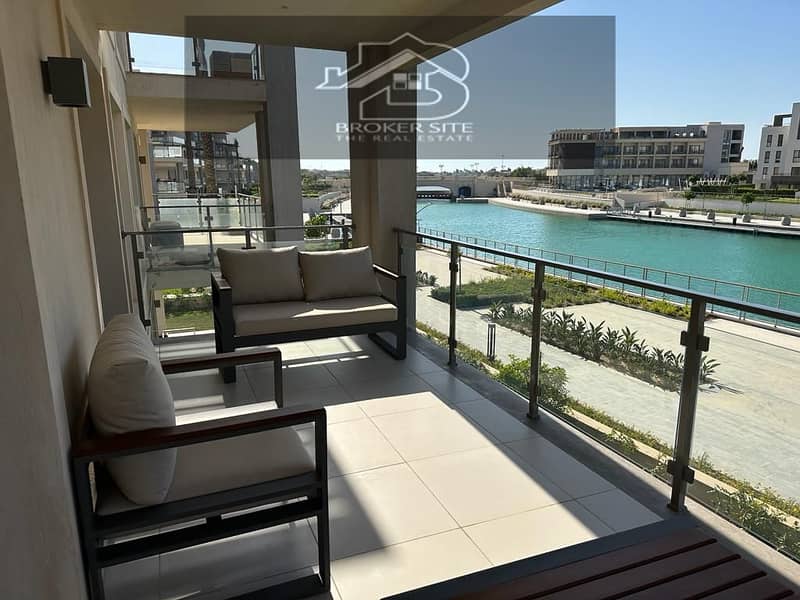 hot chance chalet 3 bedrooms direct canal view with installments in marina marassi | 3 غرف على القناه المارينا مباشرة تقسيط بحرى 6