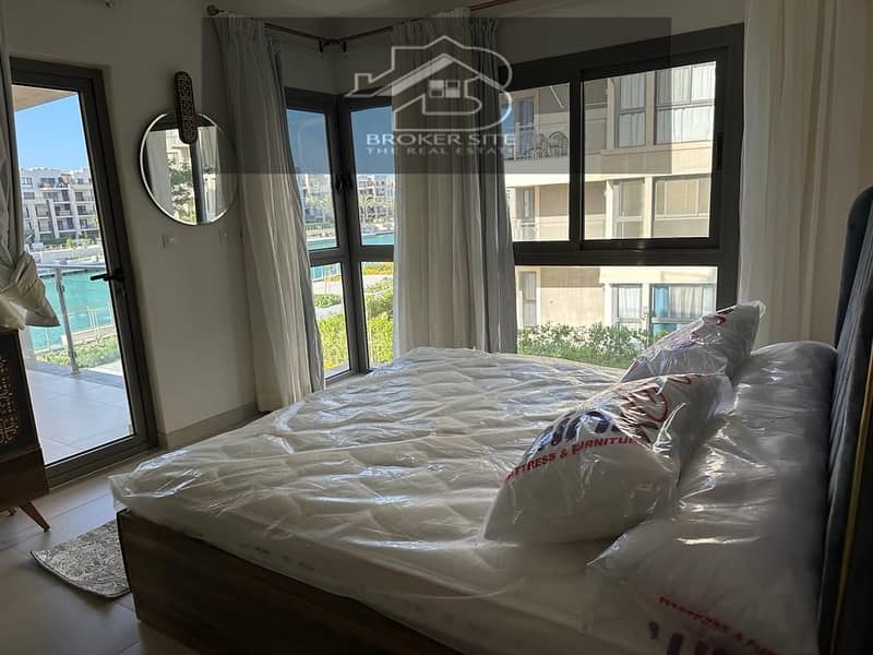 hot chance chalet 3 bedrooms direct canal view with installments in marina marassi | 3 غرف على القناه المارينا مباشرة تقسيط بحرى 7