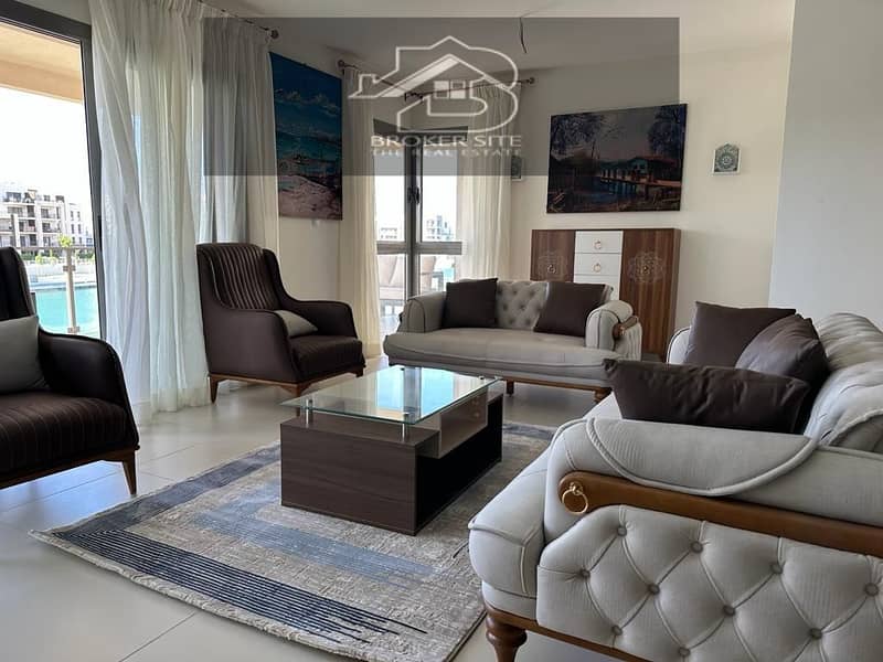 hot chance chalet 3 bedrooms direct canal view with installments in marina marassi | 3 غرف على القناه المارينا مباشرة تقسيط بحرى 8