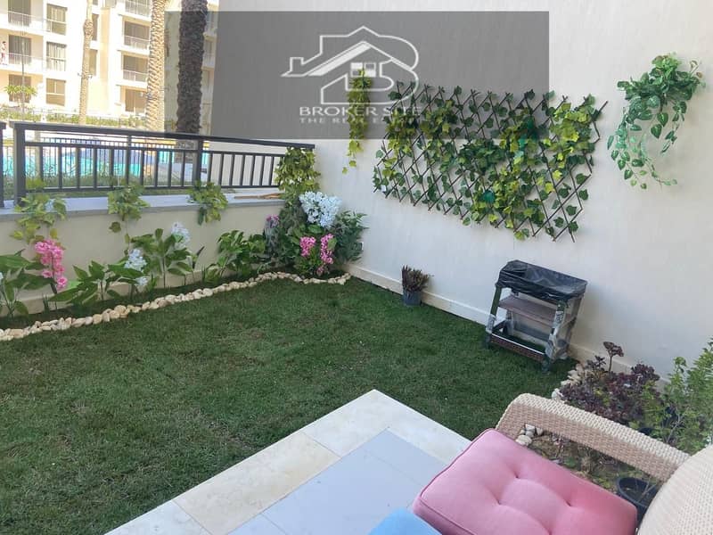 Hot deal Ground floor pool view 1 bedroom in marassi for sale | شاليه غرفه ارضى بجاردن على البول مباشرة 0