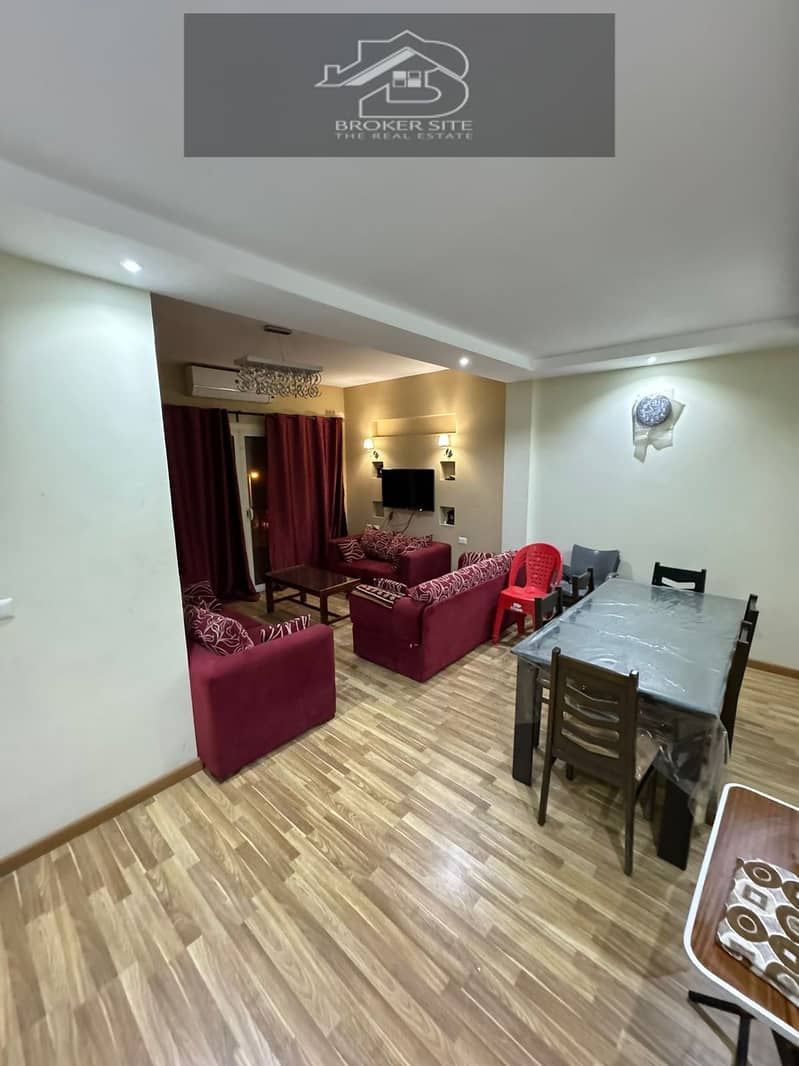 شقة مفروشة للايجار كمبوند The Address الشيخ زايد أول سكن مكيفة بالكامل ذا ادريس ايجار apartment For rent the address 2