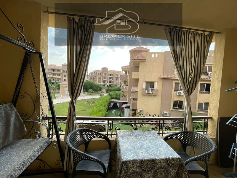 شقة ١٦٥م ايجار مفروش في الخمائل ڤيو مفتوح ولاند سكيب / الشيخ زايد apartment for rent al khamayel Sheikh Zayed للايجار 0