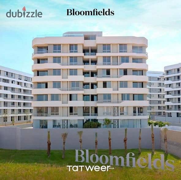 apartmant for sale at Bloomfields mostakbal city. . prime location. . installments 0