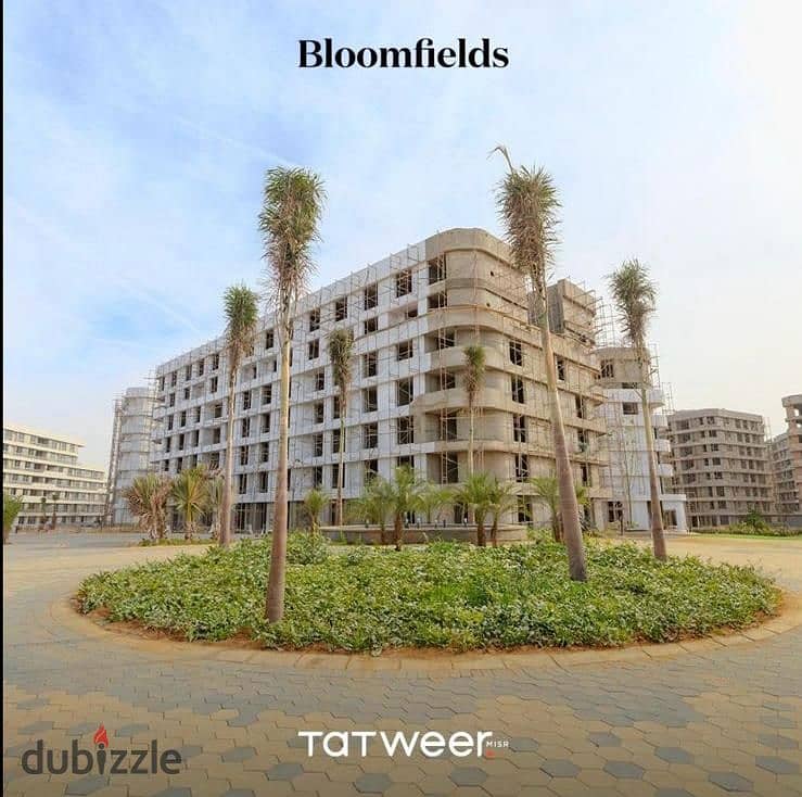 apartmant for sale at Bloomfields mostakbal city. . prime location. . installments 1