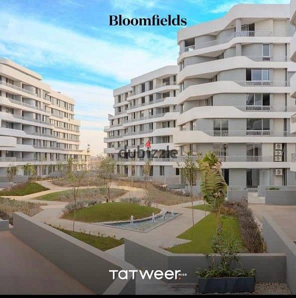 apartmant for sale at Bloomfields mostakbal city. . prime location. . installments 3