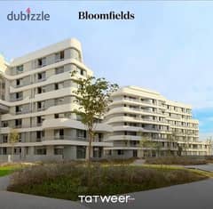 apartmant for sale at Bloomfields mostakbal city. . prime location. . installments with a downpayment only 10%