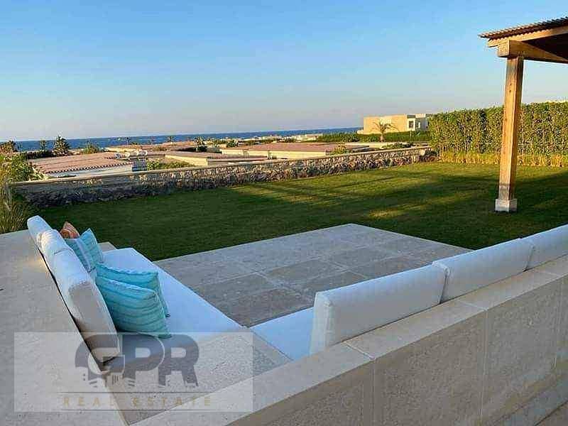 شاليه للبيع بتشطيب راقي جدا في جون سوديك الساحل الشمالي بقلب رأس الحكمة / luxury finishing chalet 2beds in june sodic north coast 0