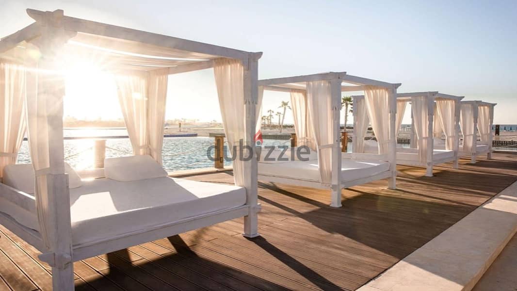 شاليه في هاسيندا باي - hacienda bay جولف فيوز 110م متشطب مقدم 3.5 6