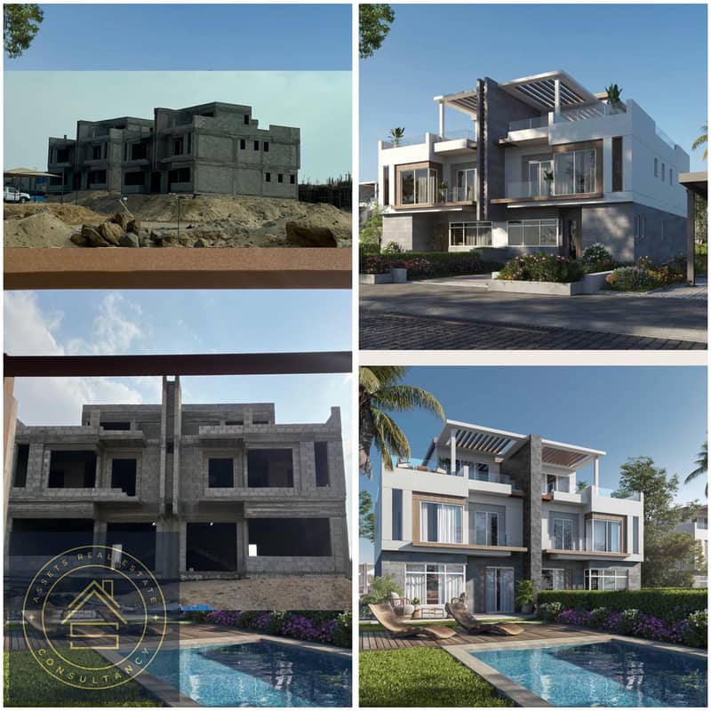 فيلا توين هاوس بمقدم 2.95 مليون في ليفيلز ديونز الشيخ زايد تقسيط على 8 سنوات V LEVELS DUNES TWIN HOUSE SHIEKH ZAYED CITY 0