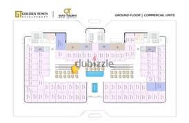 محل دور ارضي للبيع بخصم حصري ع السعر ف Ouro Mall العاصمة الاداريه