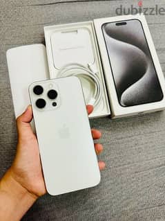 زيرو IPhone 15 Pro Max لون مميز حاله جديده بسعر مميز