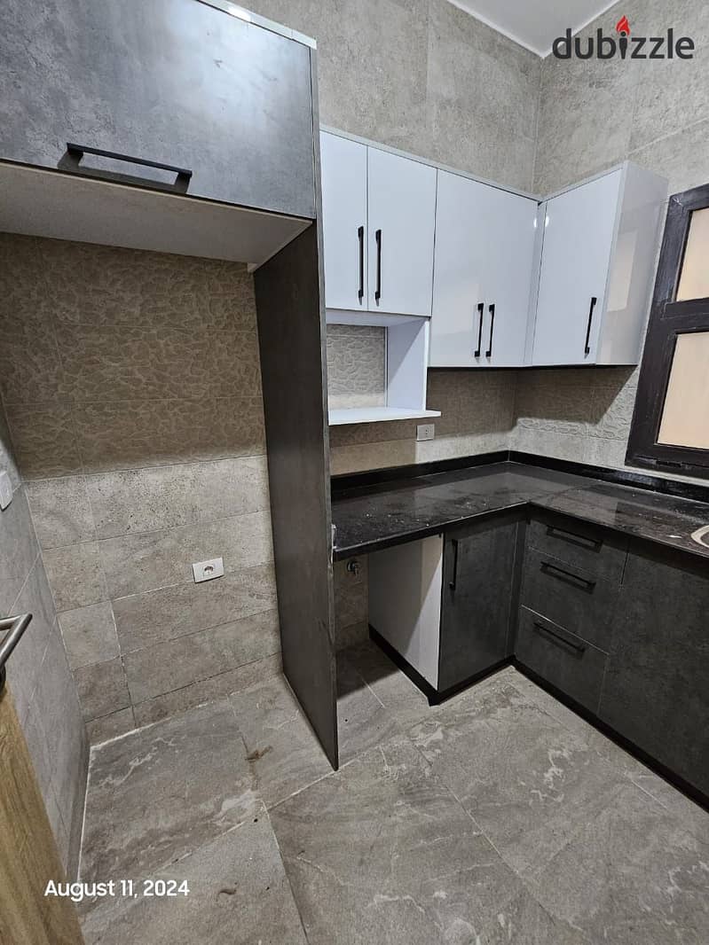 lowest price semi furnished studio with garden for rent marasem 9