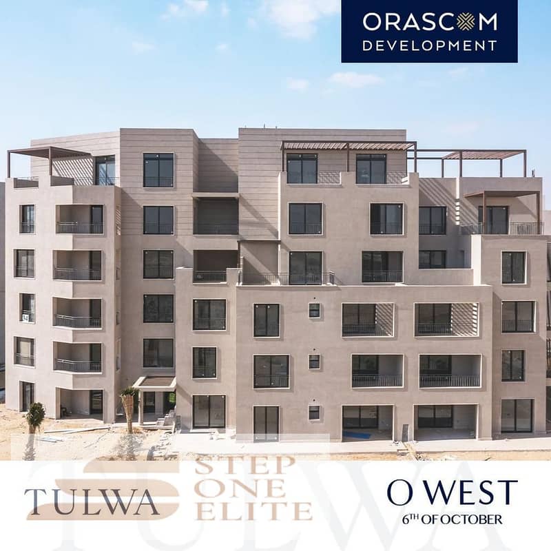 Apartment for sale in installments with immediate receipt in O West 6th October Compound by 2