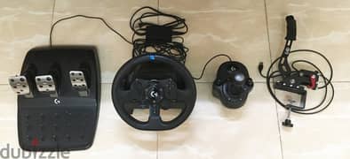 Racing Wheel Logitech G923 PS Style + Pedals + Shifter + Handbrake