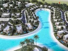 Direct lagoon view townhouse prime location Azha Sokhna