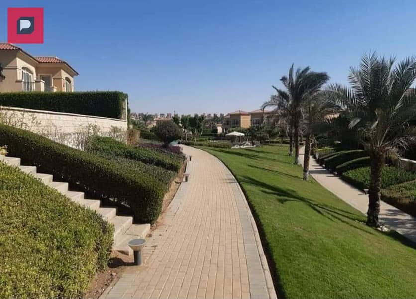 Duplex with garden for sale in New Cairo, Telal East Compound, next to Palm Hills and Mountain View, in installments over 8 years, minutes from AUC 4