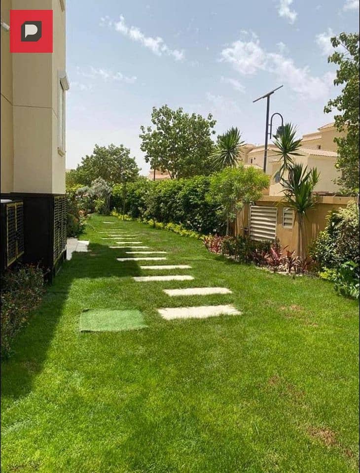 Duplex with garden for sale in New Cairo, Telal East Compound, next to Palm Hills and Mountain View, in installments over 8 years, minutes from AUC 6