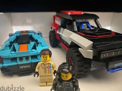 Lego speed champions Ford Gt Heritage Edition and Bronco R