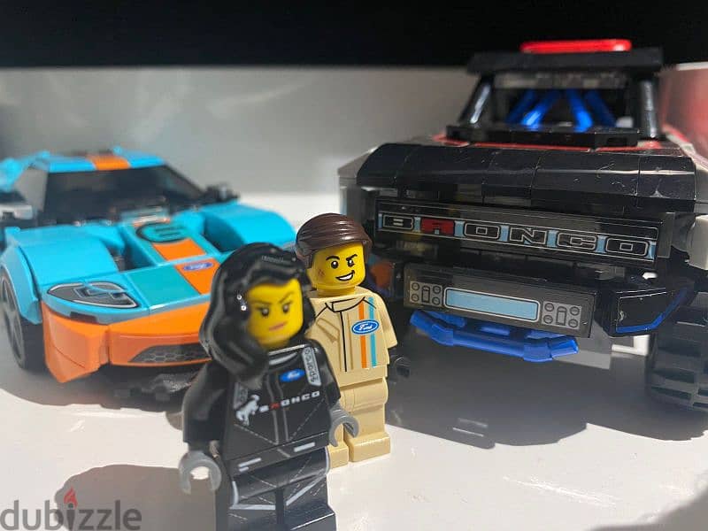 Lego speed champions Ford Gt Heritage Edition and Bronco R 6