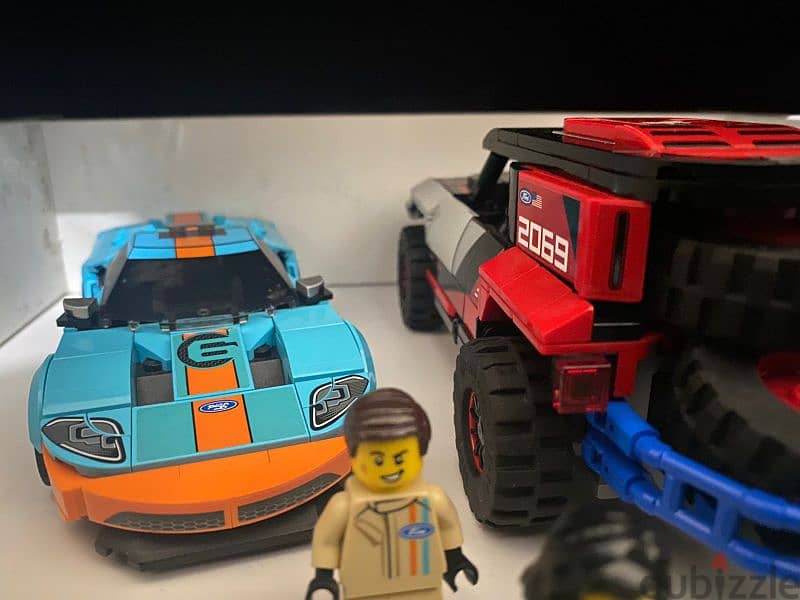 Lego speed champions Ford Gt Heritage Edition and Bronco R 7