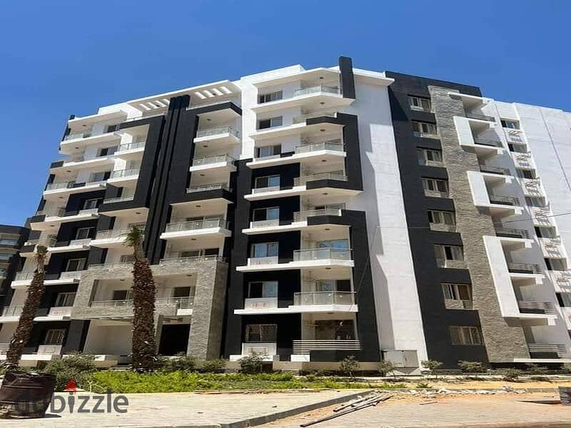 Two-room apartment for sale in the capital, in Al-Maqsad Compound, next to the Green River and in front of the iconic tower Only 5% down payment Prime 18