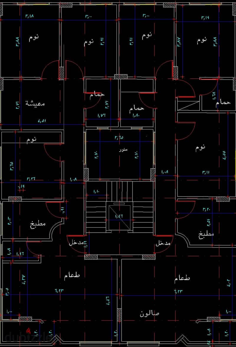 Apartment for sale in New Narges, Fifth Settlement, view on the main street, directly in front of the Diplomats compound 2