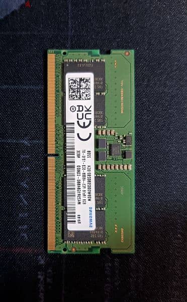 Two SAMSUNG DDR5 LAPTOP RAM 8GB 4800MHZ