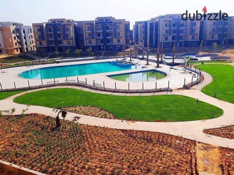 Fully Finished Apartment for sale  In A Prime Location At Galleria Moon Valley \ New Cairo 4