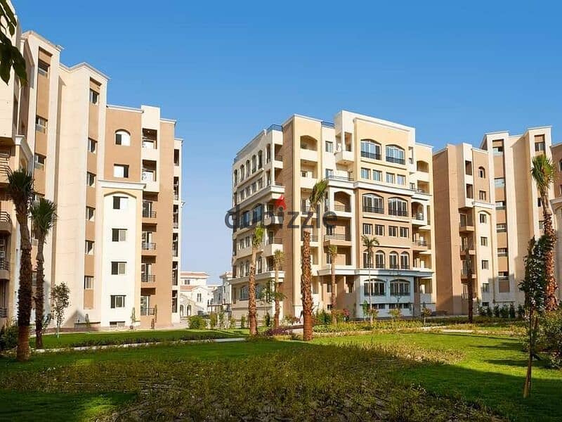 3-bedroom apartment for sale with only 5% down payment in the capital, in Al-Maqsad Compound, next to the Green River and in front of the iconic tower 9