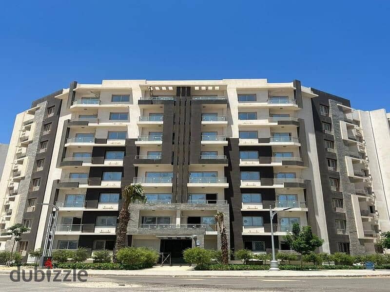 3-bedroom apartment for sale with only 5% down payment in the capital, in Al-Maqsad Compound, next to the Green River and in front of the iconic tower 24