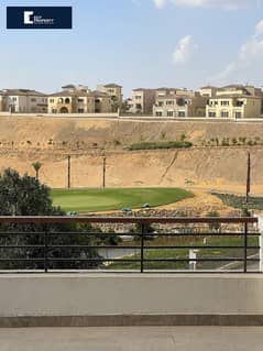 Open view to golf Fully Finished With Installments Apartment For Resale In Uptown Cairo New Cairo