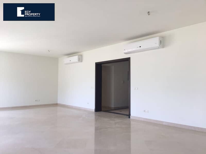 Open view to golf Fully Finished With Installments Apartment For Resale In Uptown Cairo New Cairo 9