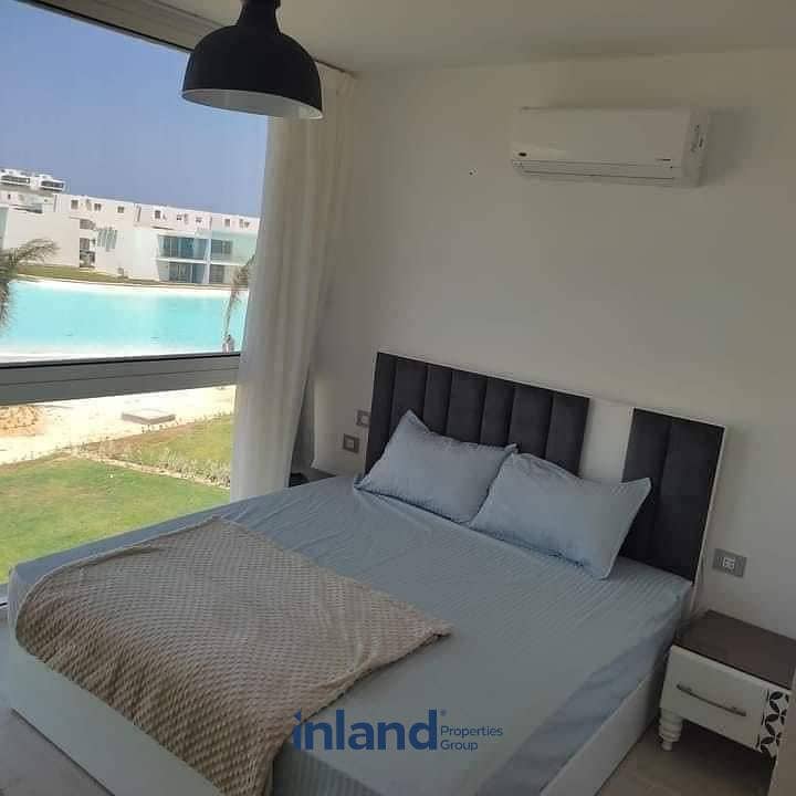 شالية للبيع 80 متر متشطب مقدم 5% واقساط علي 8 سنين في فوكا باي الساحل الشمالي Fouka Bay North Coast 8