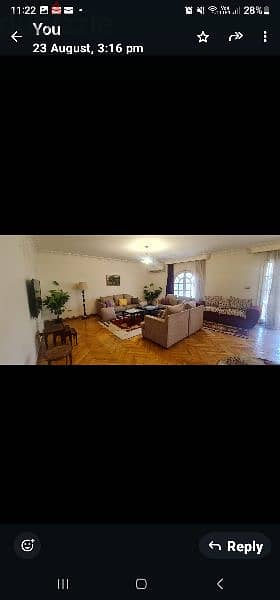 Near shooting club Dokki-luxury furnished appartment with garden view 2