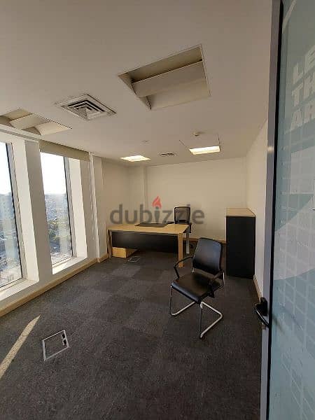 مكتب اداري للايجار 200م ف التجمع الخامس Office For Rent 200M New Cairo 11