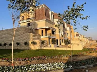 Villa for sale in Sarai Compound, New Cairo. . (There is a 39% discount on cash)