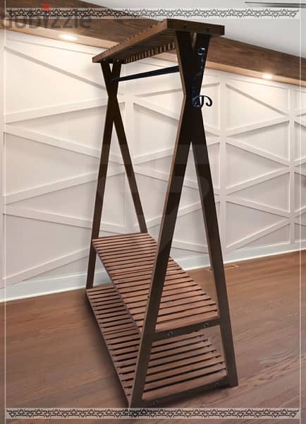 Clothes Rack With Hanging Stand 2