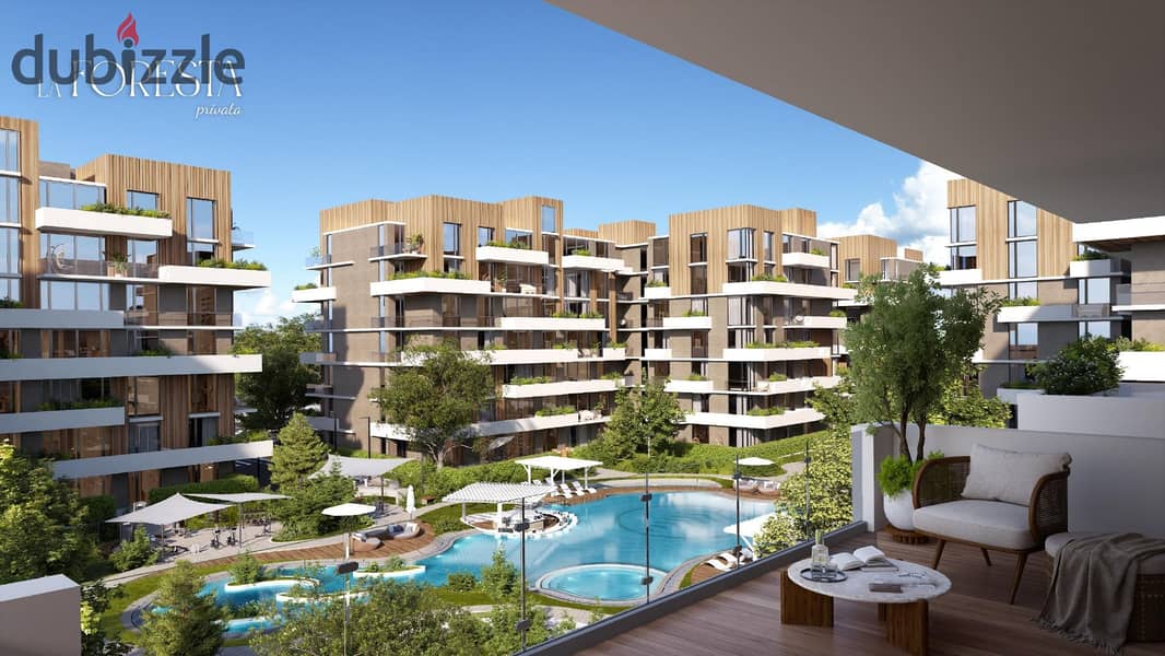 Resale apartment opportunity is very special For investment and luxury housing in a compound il bosco City - New Mostakbal City 1