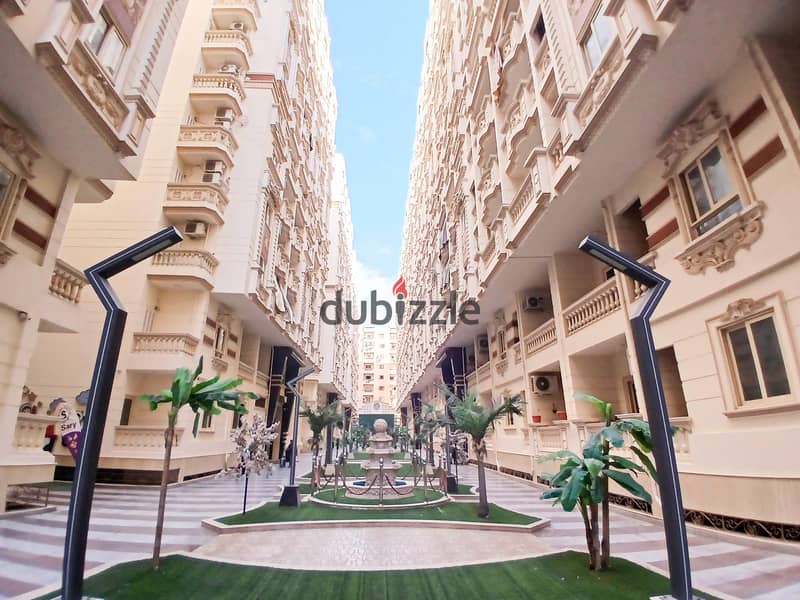 Apartment for rent, modern, 100 meters, in Al Baraka Compound, Bobour El Mayah - 16,000 per month 9