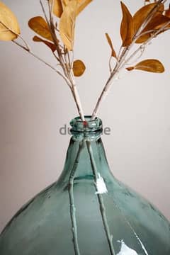 Blue Glass Vase 0