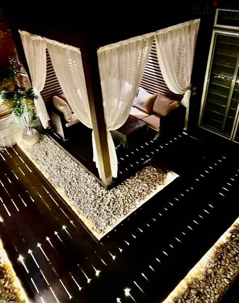 فيلا مفروشة للايجار بحمام سباحة أكتوبر Villa for rent private pool 1