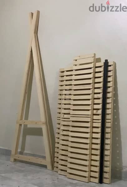 Clothes Rack With Hanging Stand 3