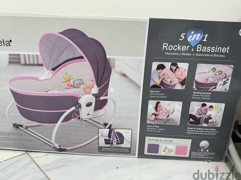 mastela baby rocker 5*1 7