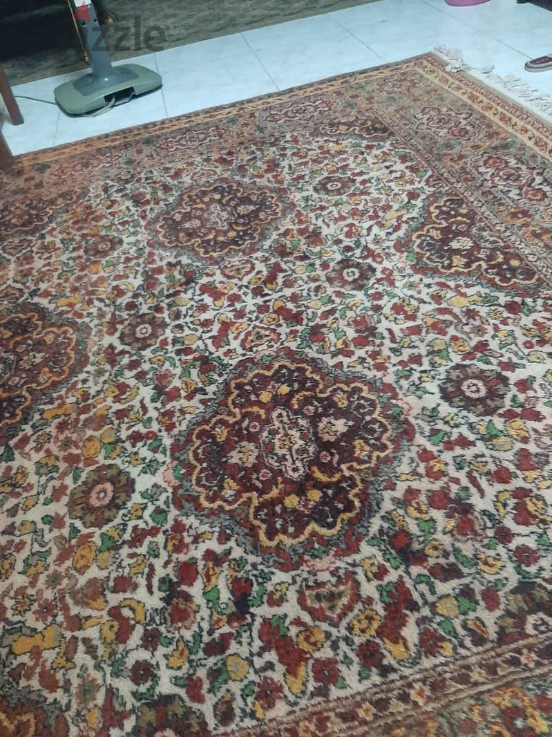 سجادة / سجاده صوف يدوي مقاس ٢×٣ Handmade carpet 1