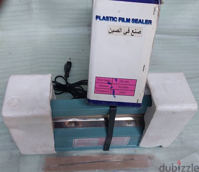 للبيع كاوية لحام أكياس بلاستك  Plastic film sealer بسعر= 550 جم 9