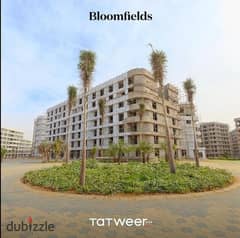 apartmant for sale at Bloomfields mostakbal city. . prime location. . installments with a downpayment only 10%